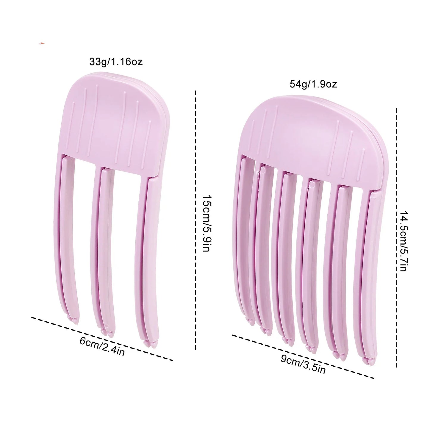 Fluffy Hair Volumizing Root Clips – No-Heat Curling Bangs Lifter