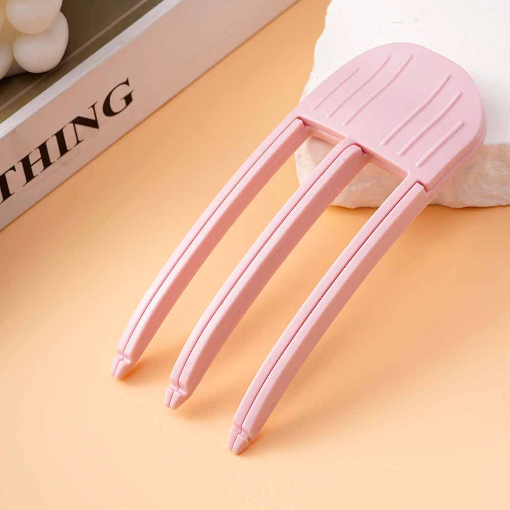 Fluffy Hair Volumizing Root Clips – No-Heat Curling Bangs Lifter