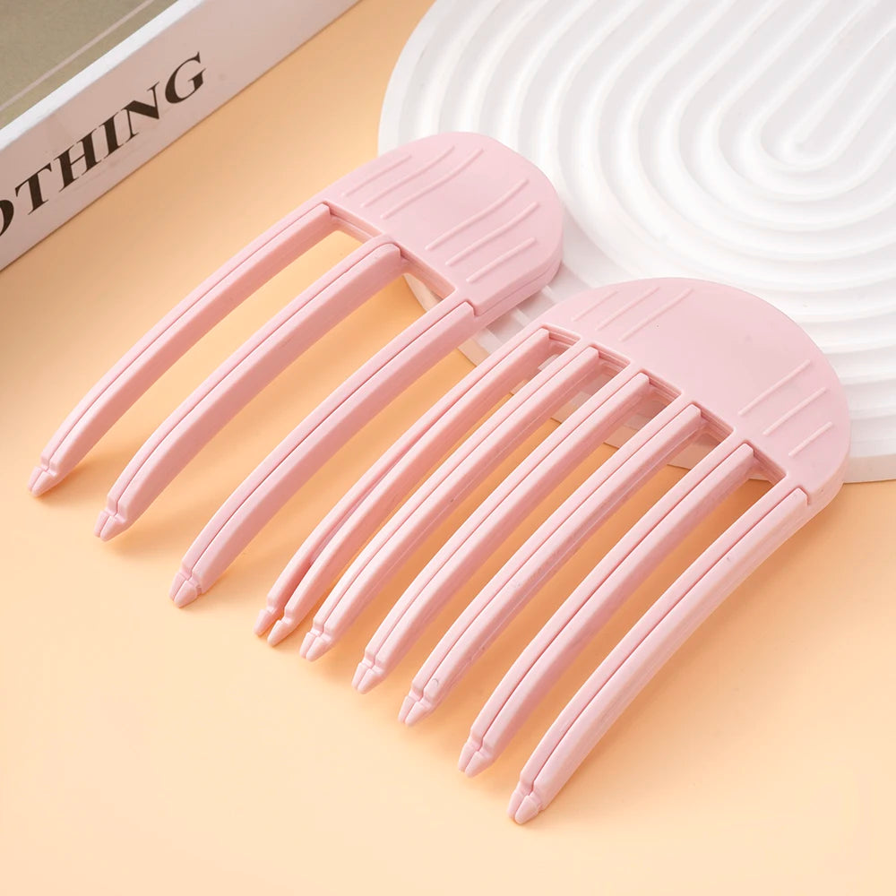 Fluffy Hair Volumizing Root Clips – No-Heat Curling Bangs Lifter