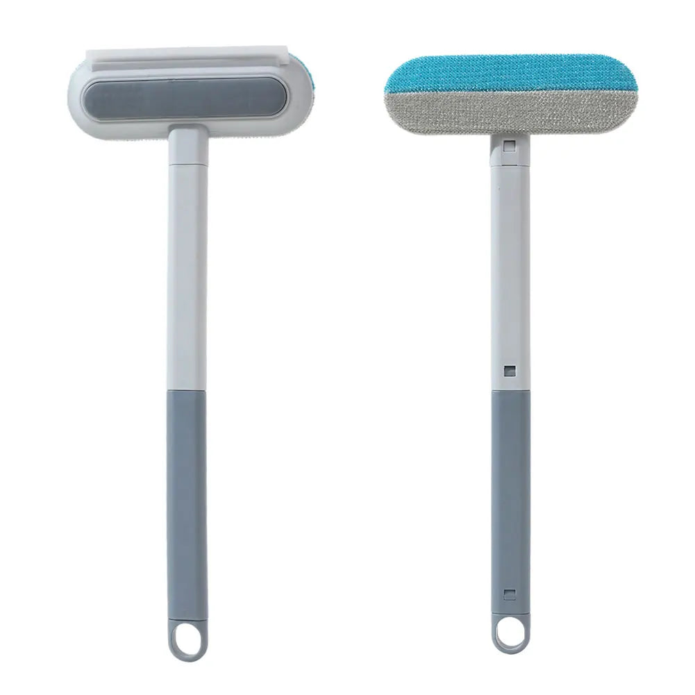 3-in-1 Pet Hair & Window Cleaning Brush β Long Handle, Multi-Surface Fur Remover for Dogs & Cats