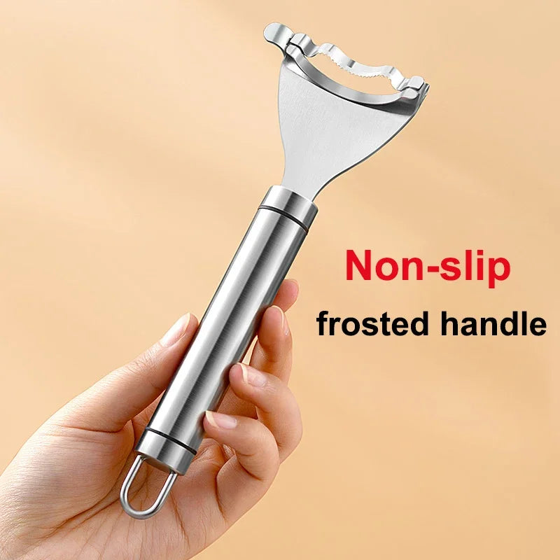 Stainless Steel Corn Peeler – Quick & Easy Cob Cutter Tool