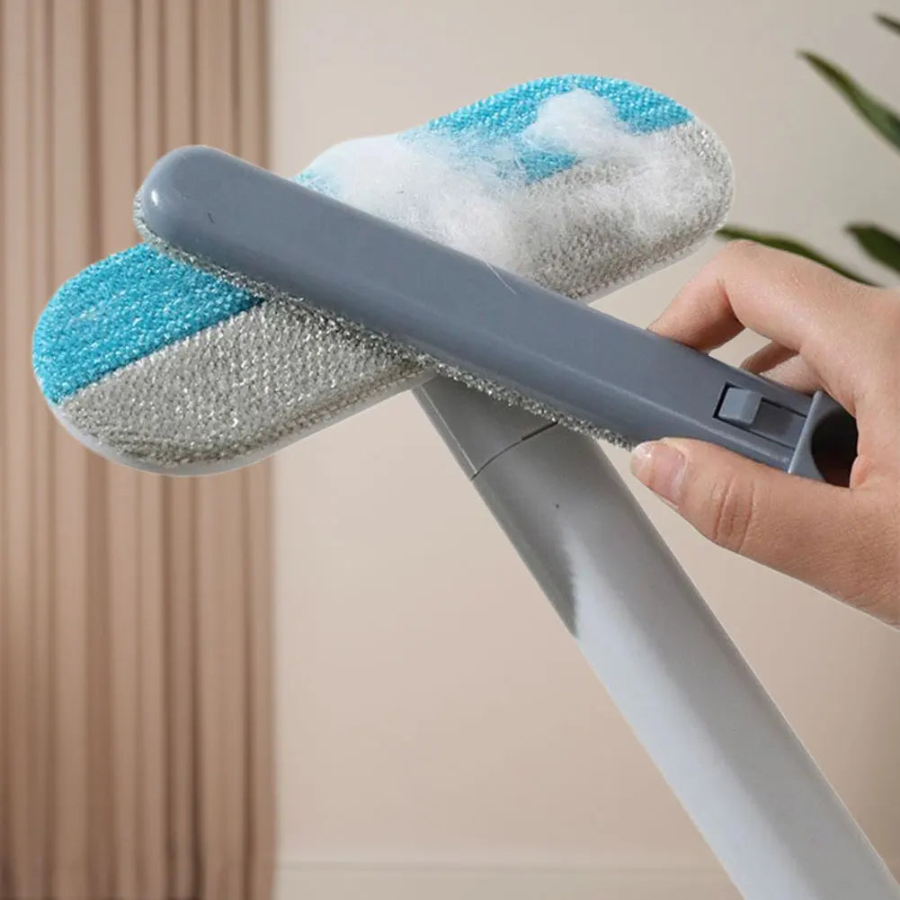 3-in-1 Pet Hair & Window Cleaning Brush β Long Handle, Multi-Surface Fur Remover for Dogs & Cats