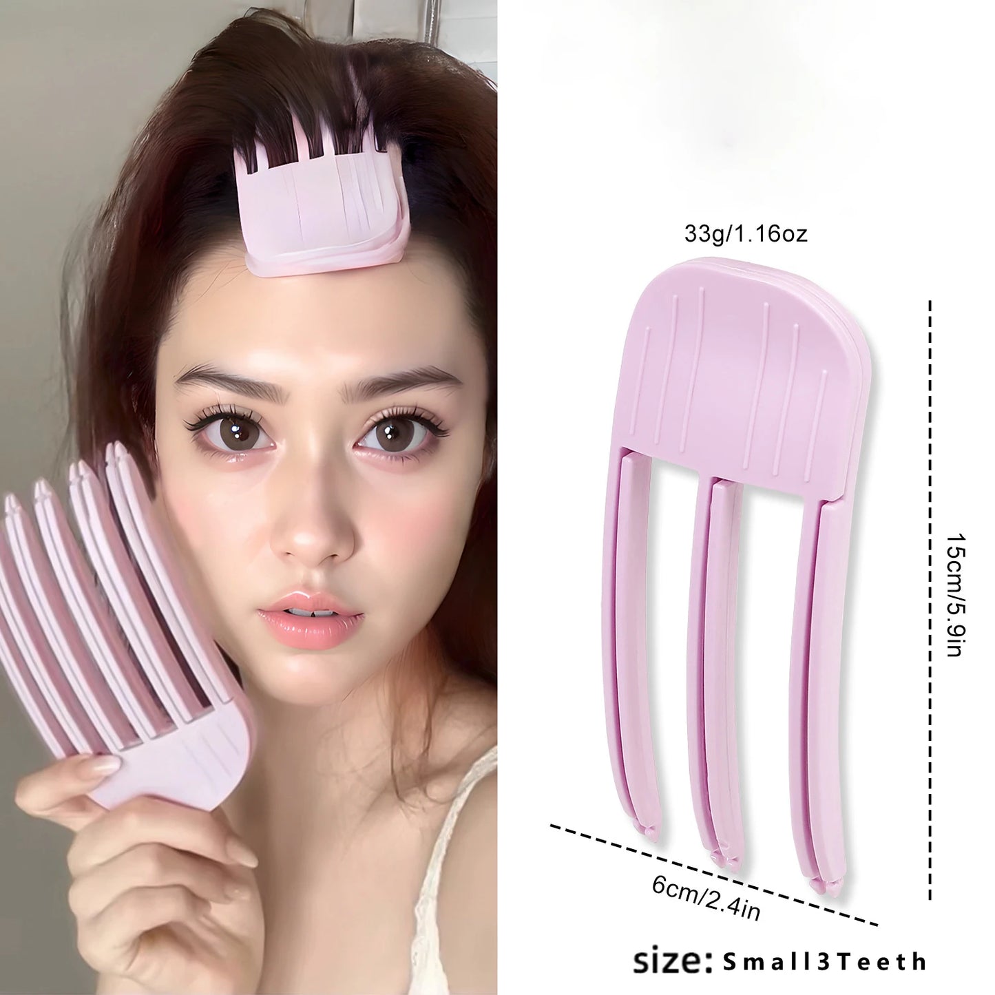 Fluffy Hair Volumizing Root Clips – No-Heat Curling Bangs Lifter