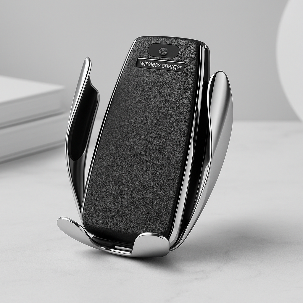 Fast Wireless Car Charger with Auto-Clamp - FREE SHIPPING