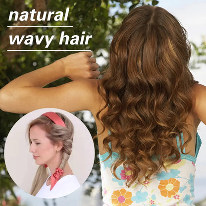 Heatless Curling Rod Kit – Big Waves, No Damage + FREE Scrunchies
