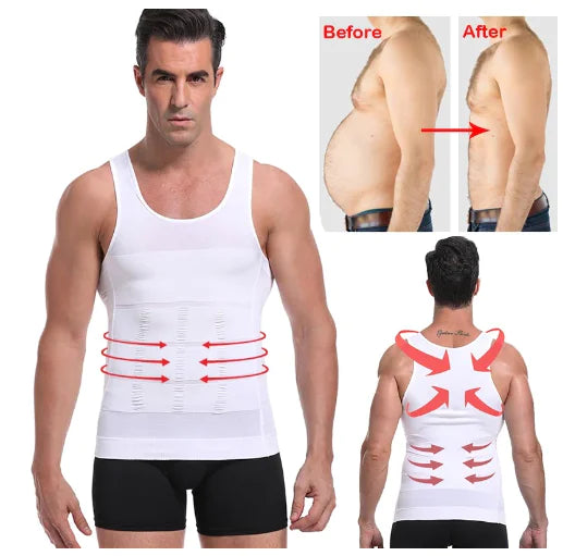 SlimFit™ Men’s Compression Shaper Tank