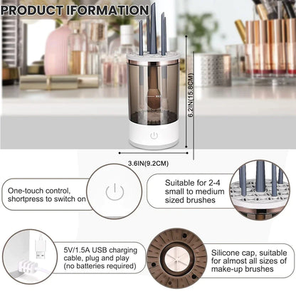 Automatic Electric Makeup Brush Cleaner & Dryer