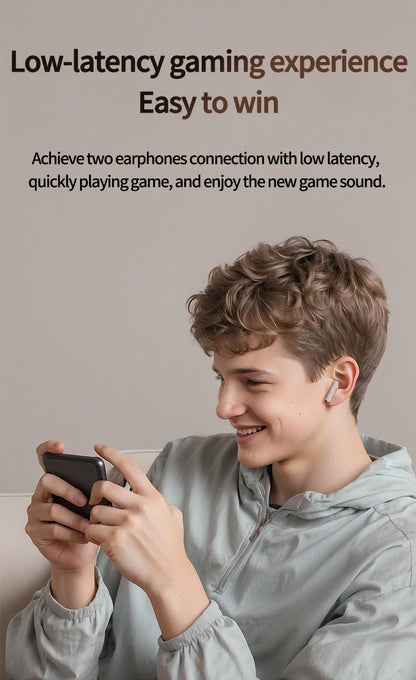 RetroCam TWS Earbuds – Vintage Camera-Inspired Wireless Earphones with LED Display & 36H Playtime