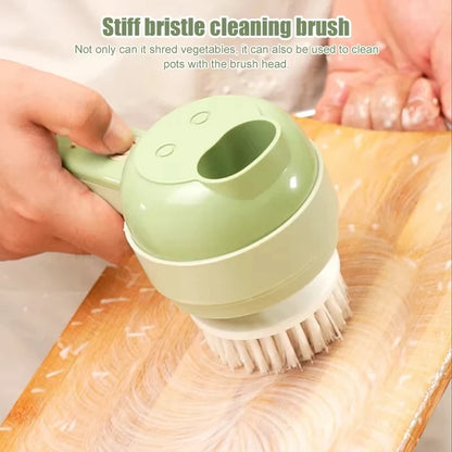 4-in-1 Vegetable Cutter | Wireless Handheld Electric Chopper & Slicer