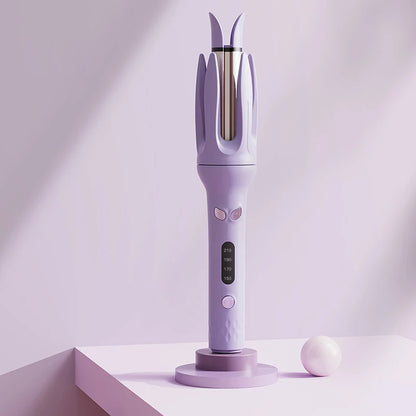Automatic Rotating Hair Curler – 28mm Ceramic Curling Wand with Negative Ions
