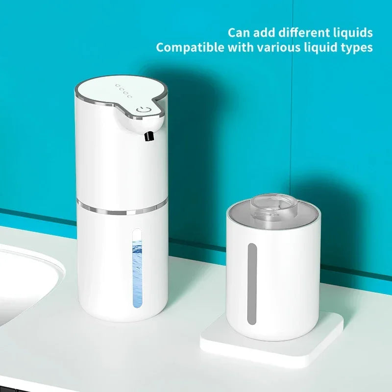 Automatic Touchless Foaming Soap Dispenser – 380ml | Wall-Mounted | USB Rechargeable