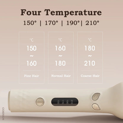 Automatic Rotating Hair Curler – 28mm Ceramic Curling Wand with Negative Ions