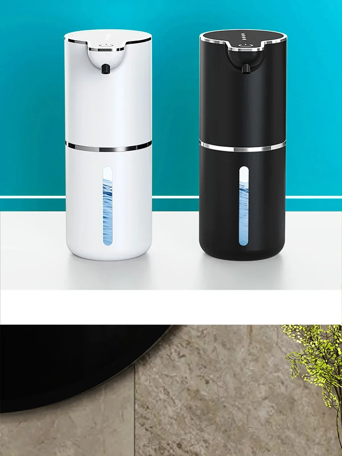 Automatic Touchless Foaming Soap Dispenser – 380ml | Wall-Mounted | USB Rechargeable