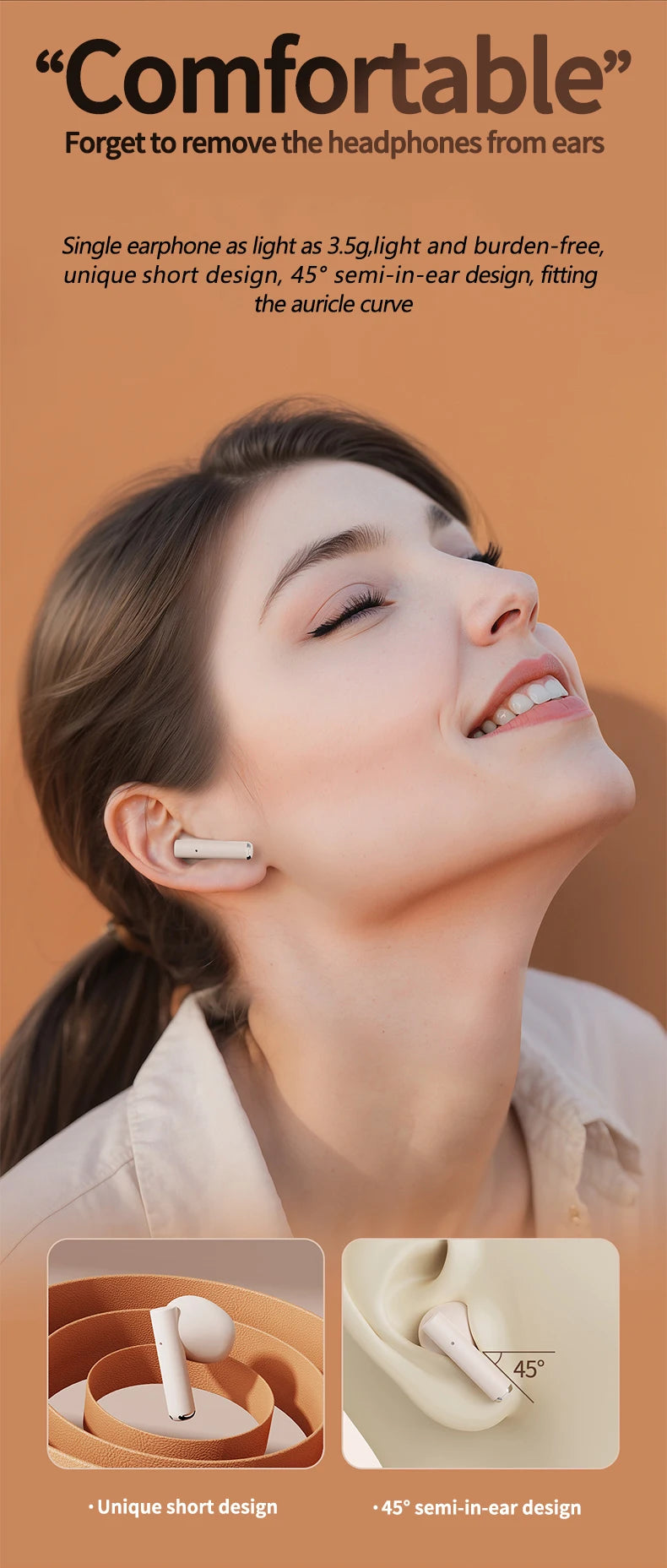 RetroCam TWS Earbuds – Vintage Camera-Inspired Wireless Earphones with LED Display & 36H Playtime
