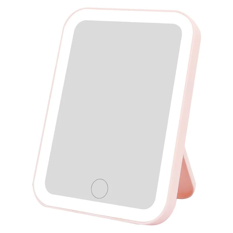 GlowUp™ Rechargeable Vanity Mirror – 3 Light Modes & Touch Screen