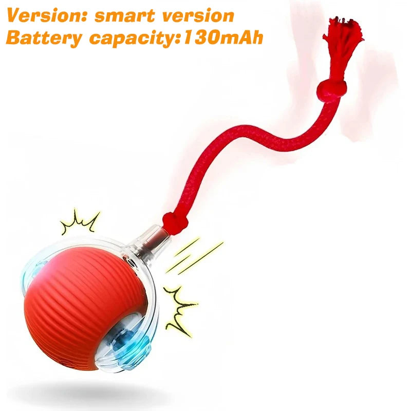 Smart Rolling Dog Ball – Automatic, Rechargeable, and Built for Play!