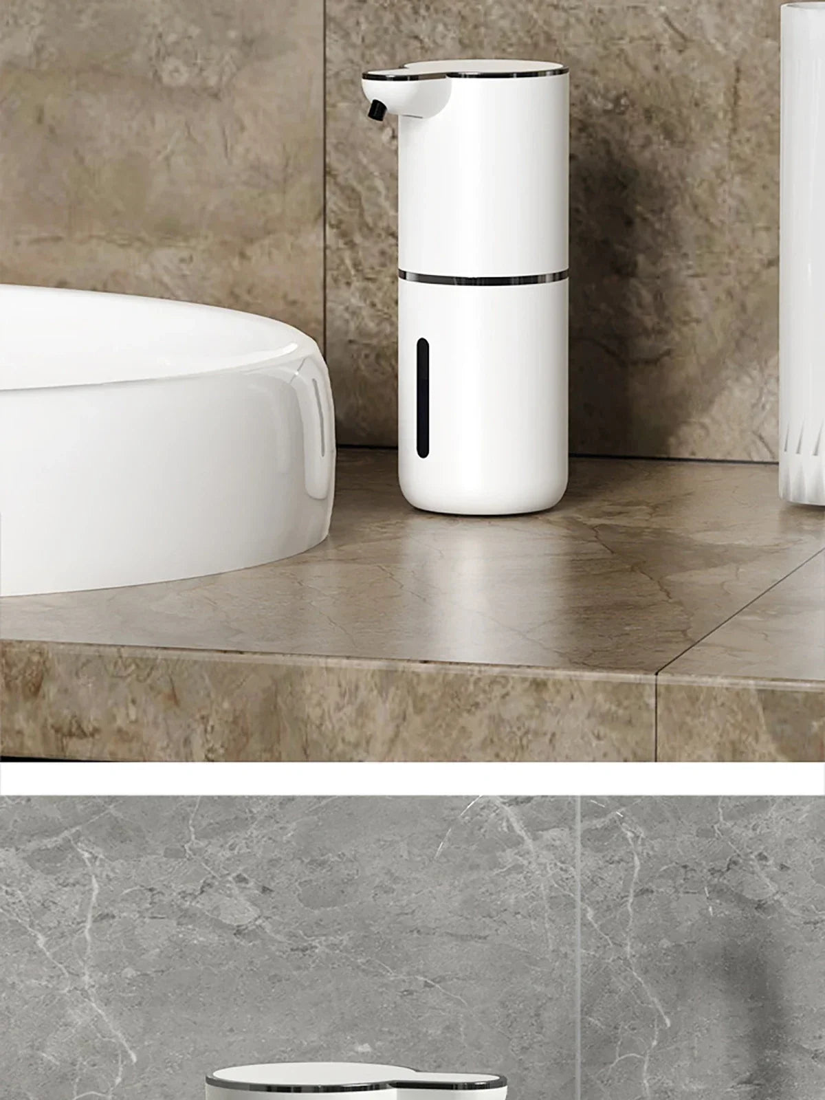Automatic Touchless Foaming Soap Dispenser – 380ml | Wall-Mounted | USB Rechargeable