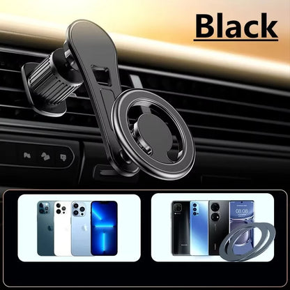 360° Magnetic Suction Cup Phone Holder | No-Drill, Multi-Surface Mount