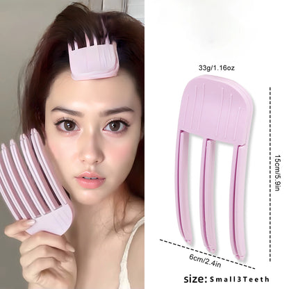 Fluffy Hair Volumizing Root Clips – No-Heat Curling Bangs Lifter