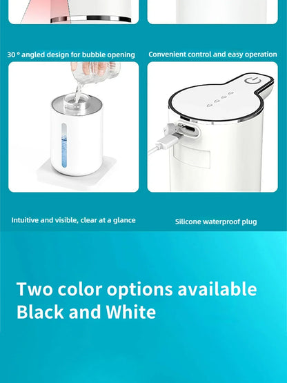 Automatic Touchless Foaming Soap Dispenser – 380ml | Wall-Mounted | USB Rechargeable