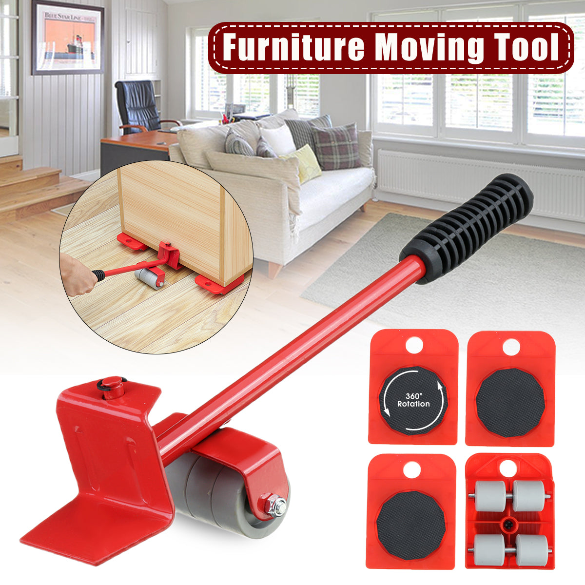 Furniture Moving Tool Kit - Free Shipping (limited time)