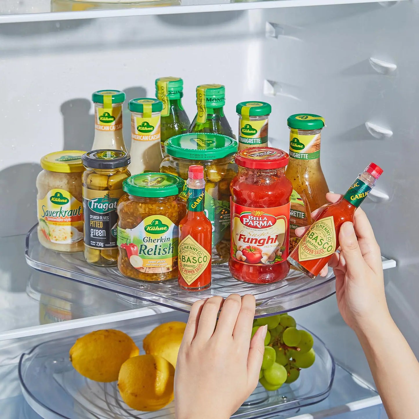 CleverSpin™ Rectangular Fridge Turntable