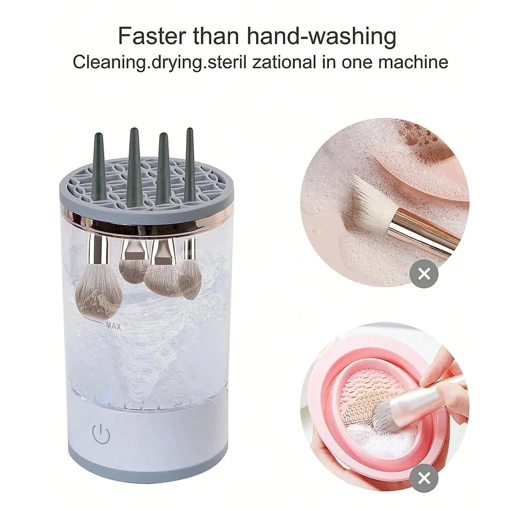 Automatic Electric Makeup Brush Cleaner & Dryer